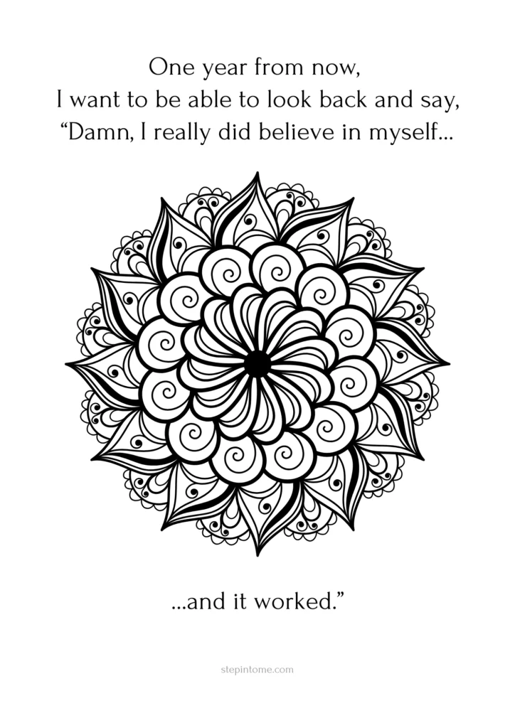 image of mandala for colouring in