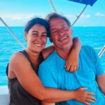 Mark and Marjorie Jensen embracing the billionaire lifestyle on their boat